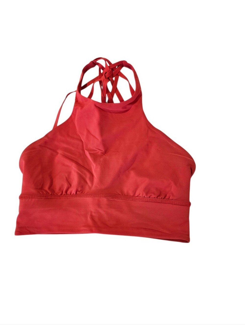 Lululemon High Neck Long Line Energy Bra